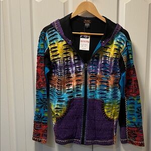 Rising International Colorful Patchwork Jacket